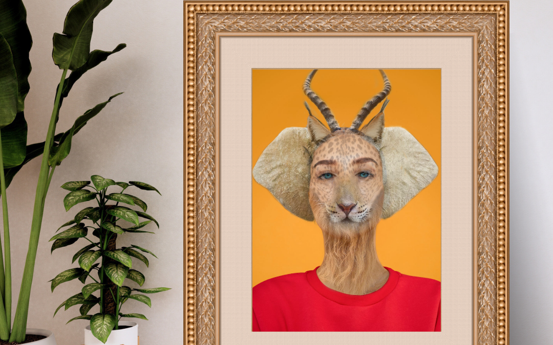 Photomontage animal