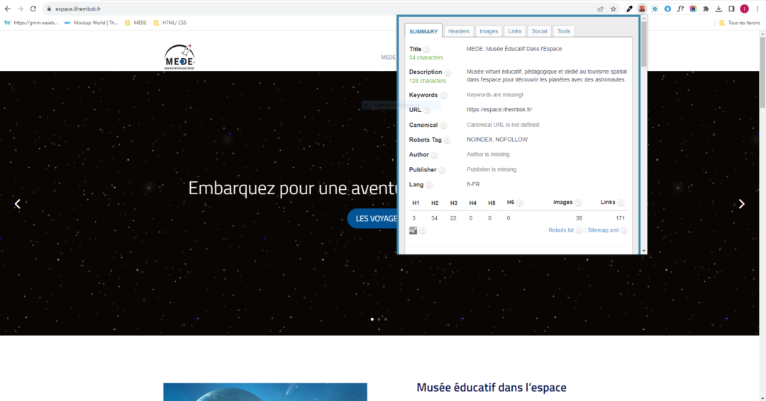 référencement SEO MEDE webmarketing